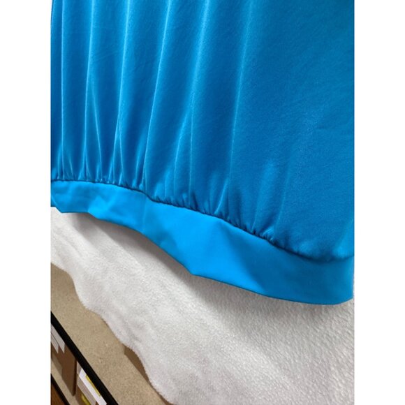 Nike Womens XL Striped Racerback Swim Tankini With Bra Support In Blue NWT - Picture 6 of 8